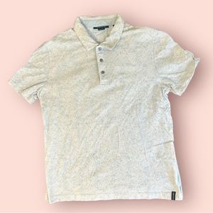 (Retail $40) Men's Light Blue Paisley Polo (size M)